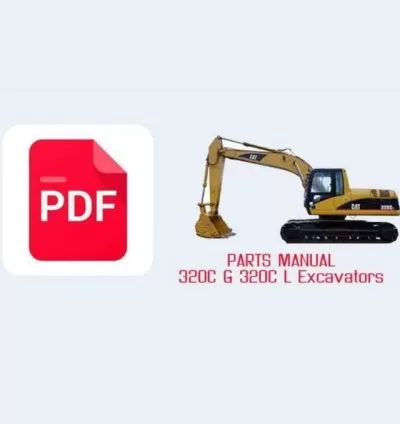 Parts Manual: CAT 320C & 320C L Excavators -PDF