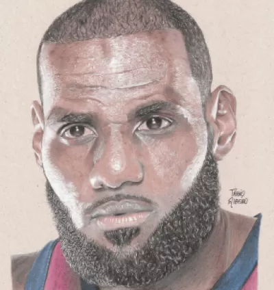 I will draw an amazing realistic portrait from a photo