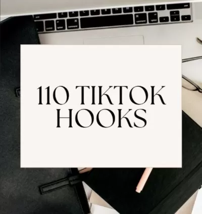 110 TikTok Hook Templates - MRR PLR Guide