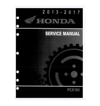 Honda PCX150 2013-2017 Service Manual -  PDF Download
