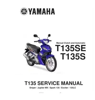 Yamaha T135 Motorcycle Service Manual PDF – Instant Download
