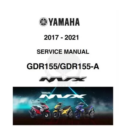 Yamaha NVX 155 Workshop Service Manual PDF – Instant Download