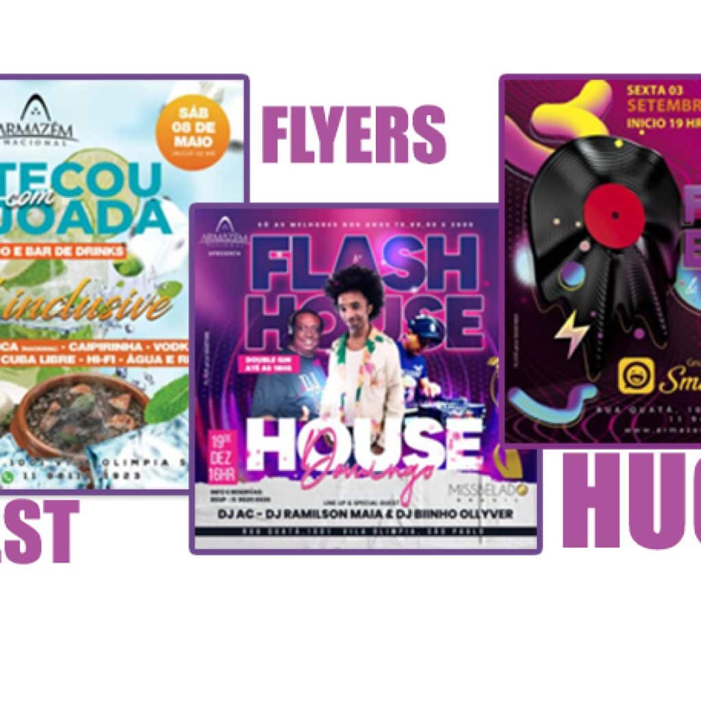 23460Flyers for night clubs and events