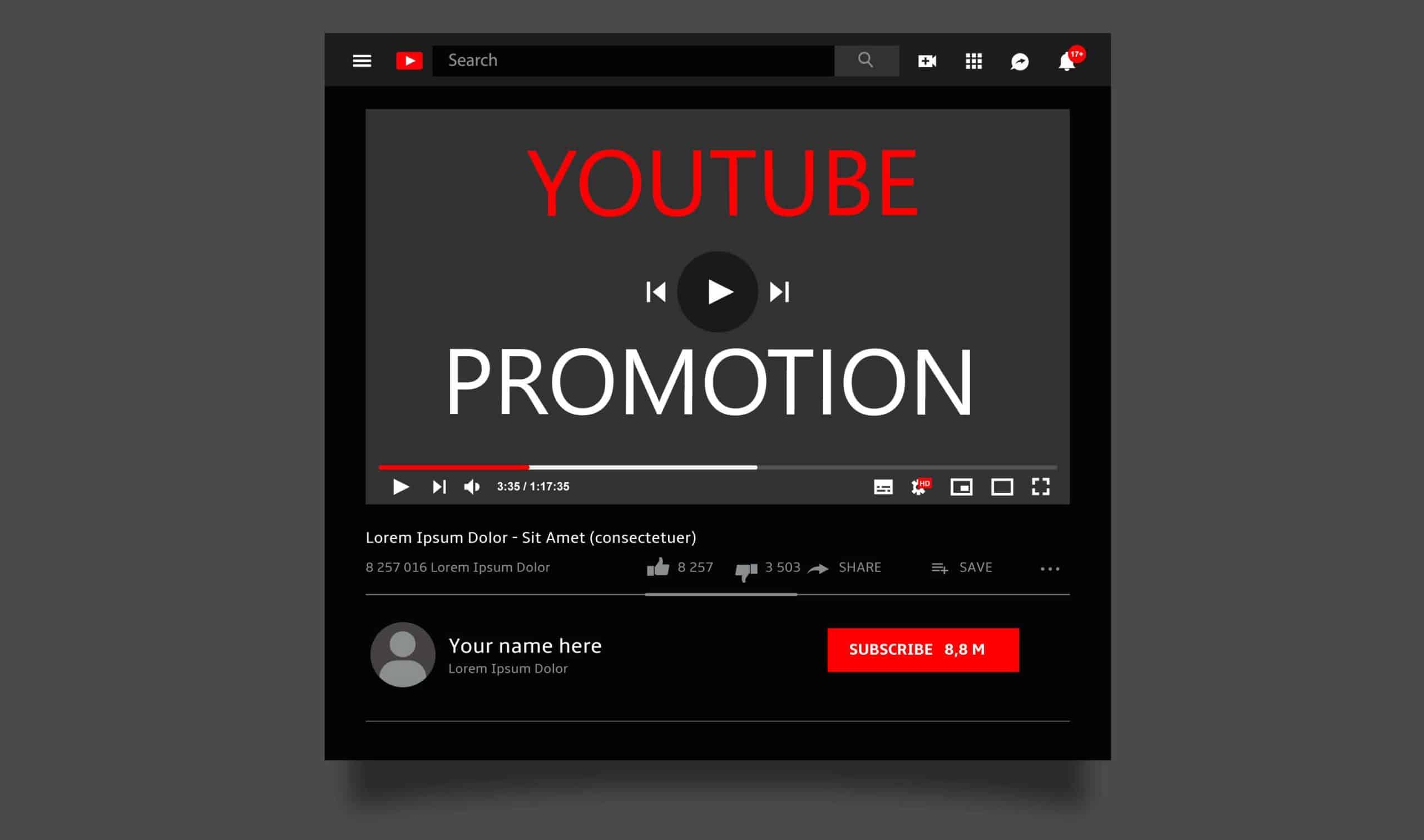 23743ORGANIC YOUTUBE VIDEO And CHANEL FAST PROMOTION