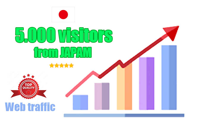 25943Deliver 5000+ authentic human visitors from Japan.