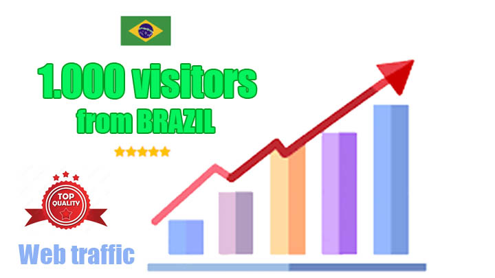 25668Generate organic web traffic from Google search keywords targeted at Brazil.
