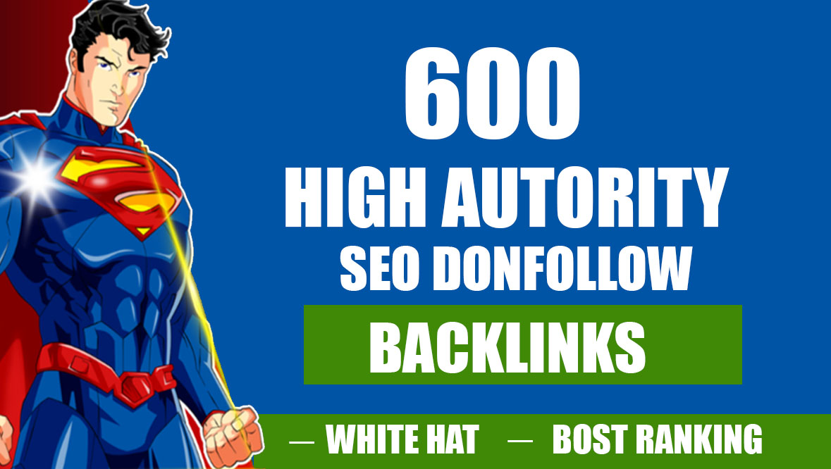 25983Generate 600 high-quality mix dofollow SEO backlinks using white hat techniques
